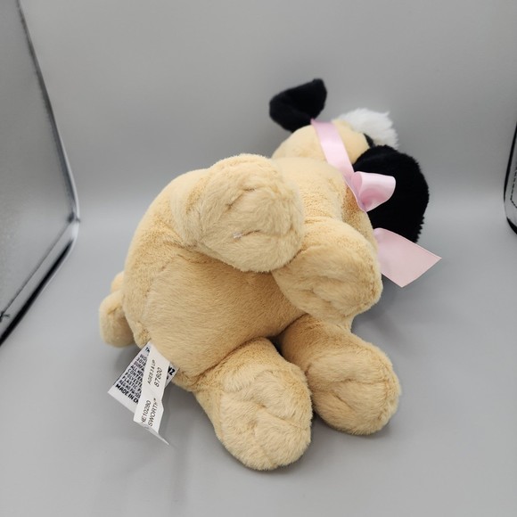 Ganz Easter Pug Plush Puppy Dog Bunny Ears Realistic Stuffed Animal Toy - Picture 8 of 12